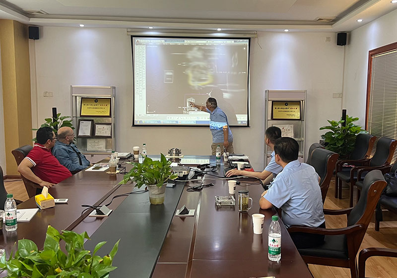 墨西哥客戶到訪合肥華運機械有限公司